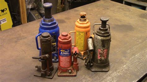 troubleshooting hydraulic bottle jack